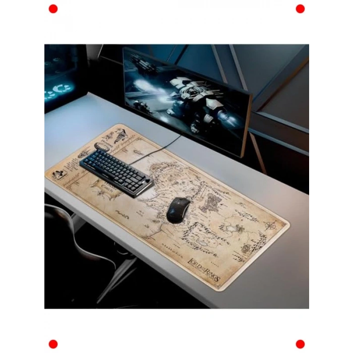 Fantastik Tema Geniş Oyun Mouse Pad 80x40 cm