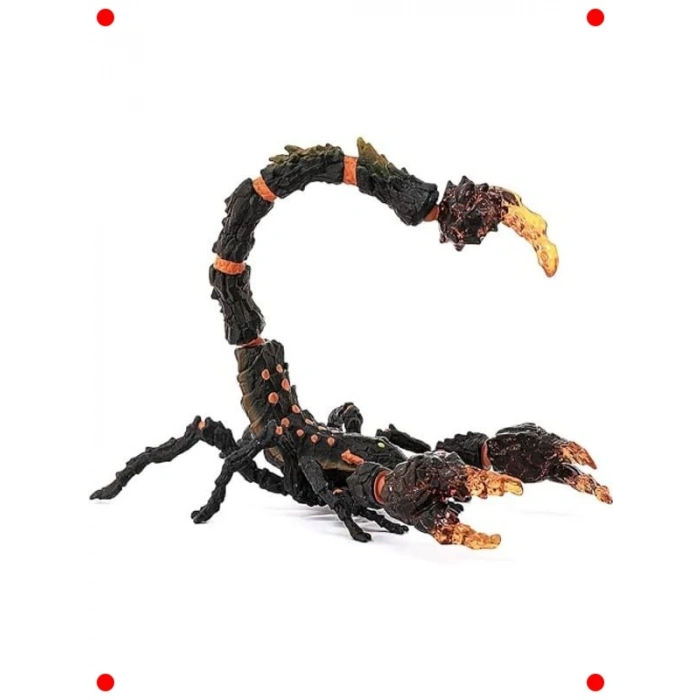 Fantastik Yaratık Figürü - Detaylı Lav Akrebi - Koleksiyonluk