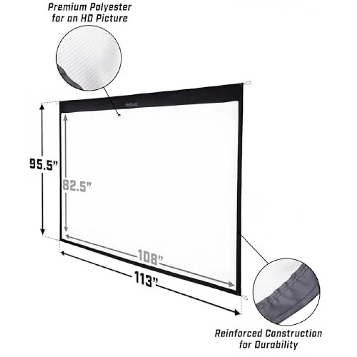Farklı Boyut Seçenekleri ile Golf Simülatörü Etki Ekranı