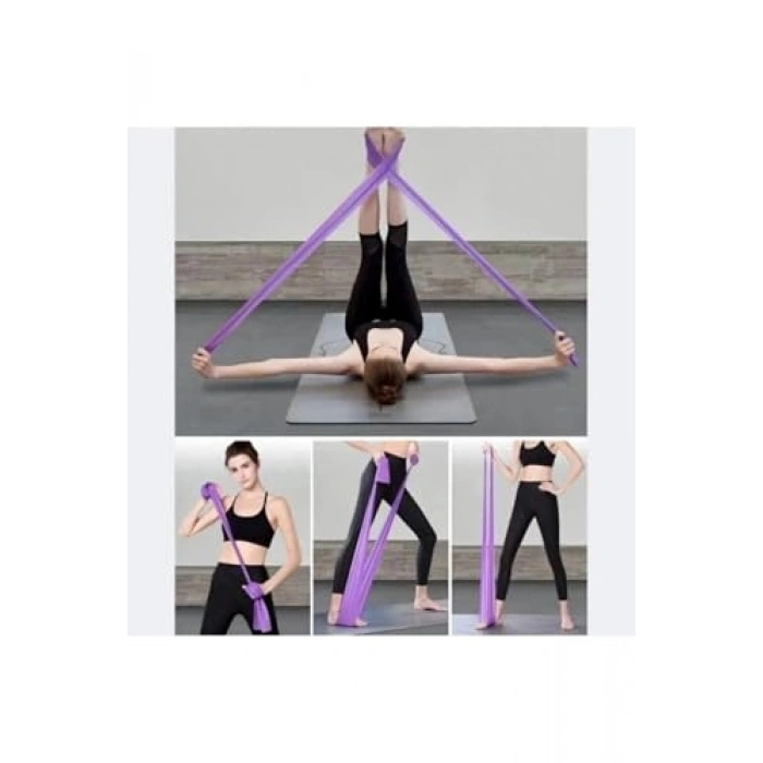 Farklı Dirençlerde Set Halinde Pilates Direnç Lastiği