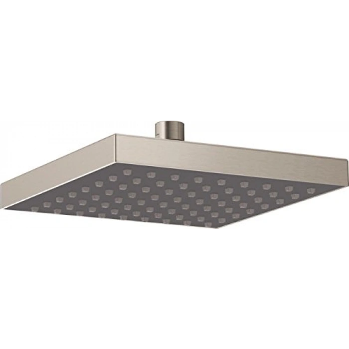 Faucet Tek Sprey Yağmur Duş Başlığı Fırçalanmış Nikel, Yağış Duş Başlığı, Kare Duş Başlığı, Fırçalanmış Nikel Yağmur Duş Başlığı,  Yağmur Duş Metal Duş Başlığı, Paslanmaz 52841-SS