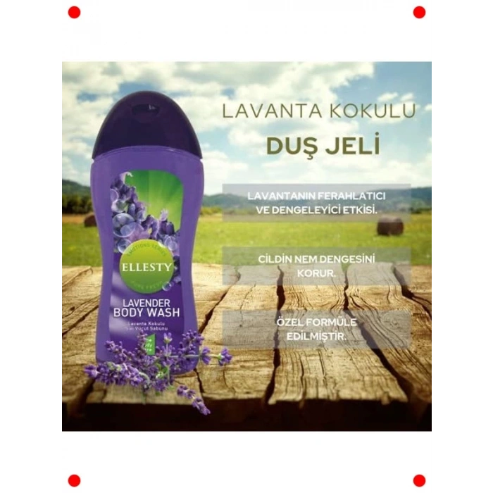 Ferahlatıcı Lavanta Duş Jeli 400 ml