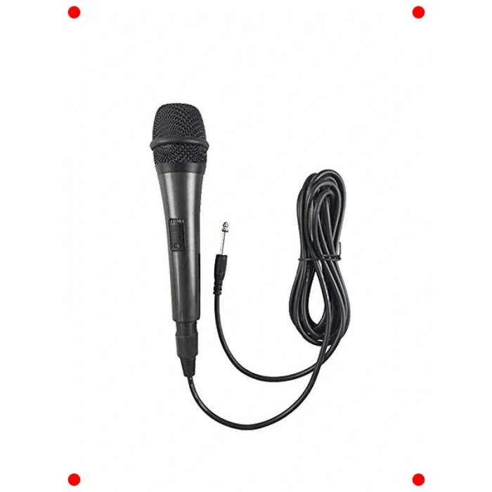 fesyonel Dinamik El Mikrofonu - 3 Metre Kablo