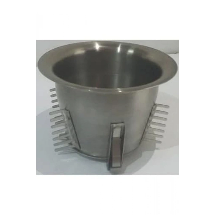 FEYZAYAPİ Göçer Çelik Wc Matik Tuvalet Taşı Kapağı Krom Paslanmaz Çelik 1. Kalite