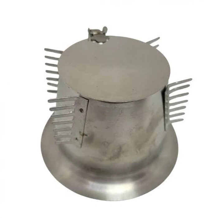 FEYZAYAPİ Göçer Çelik Wc Matik Tuvalet Taşı Kapağı Krom Paslanmaz Çelik 1. Kalite