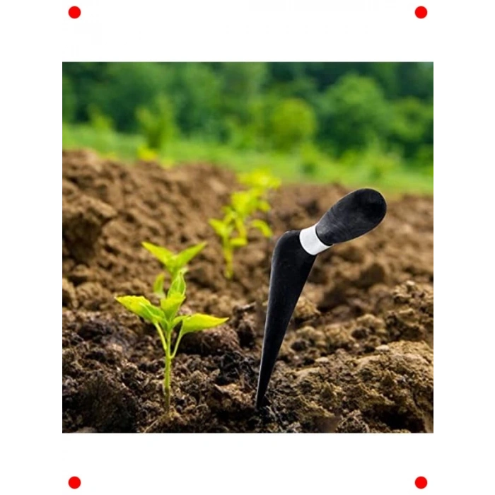 Fide Dikme Aparatı Seti (5 Adet) - Siyah Plastik 18cm