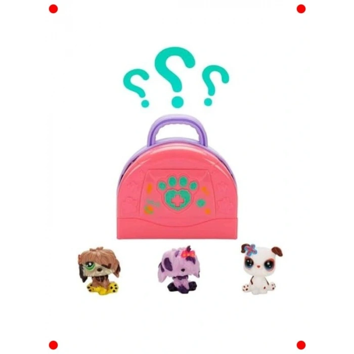 Figür Köpek Seti: Çantalı Sürpriz Paket Oyuncak