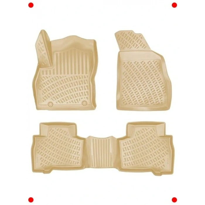 Fiorino Dizel 2007-2019 Uyumlu Bej Araç Paspası