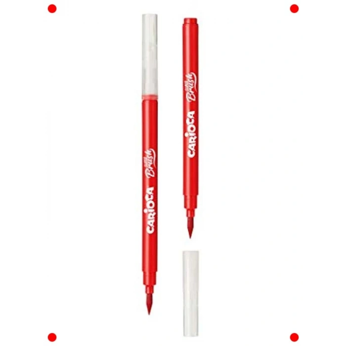 Fırça Uçlu Keçeli Boya Kalemleri - 20li Set