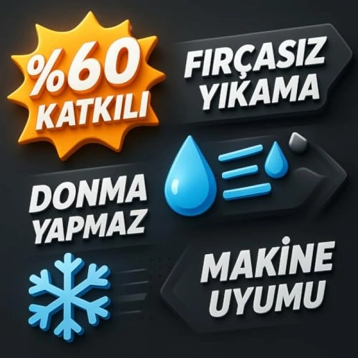 Fırçasız Oto Şampuanı - %60 Cilalı Formül