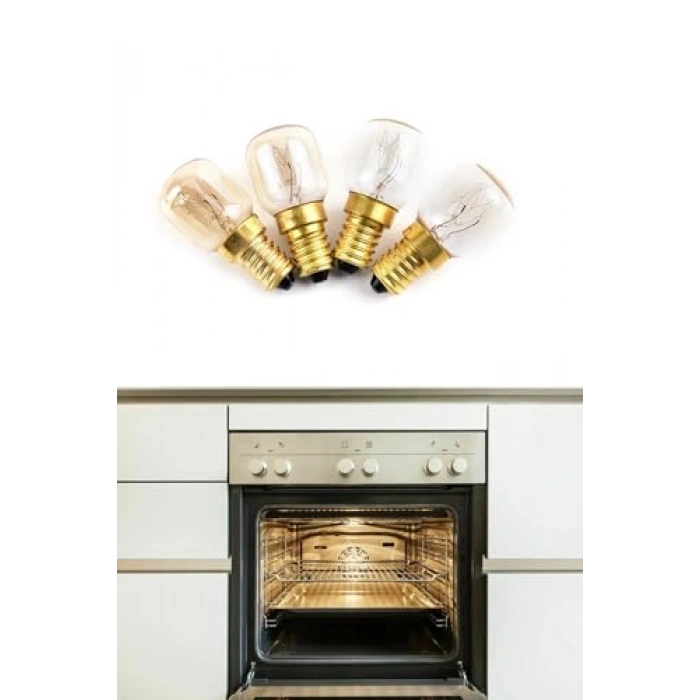Fırın Ampul E14, Sarı Işık ile Mutfak Aydınlatması