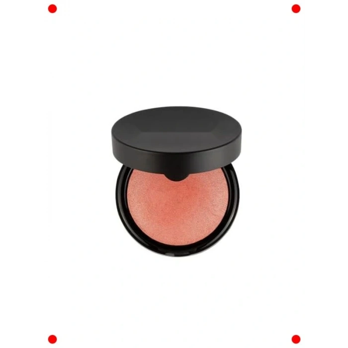 Fırınlanmış Işıltılı Toz Allık - Sıcak Gül