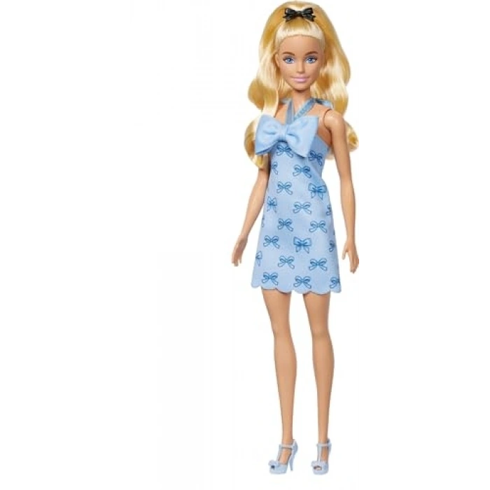 Fiyonklu Elbiseli Barbie Bebek, Şık Tasarımı ile Eğlenceli Oyun