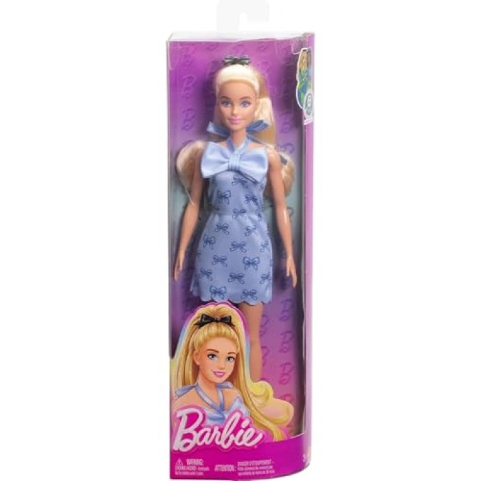 Fiyonklu Elbiseli Barbie Bebek, Şık Tasarımı ile Eğlenceli Oyun