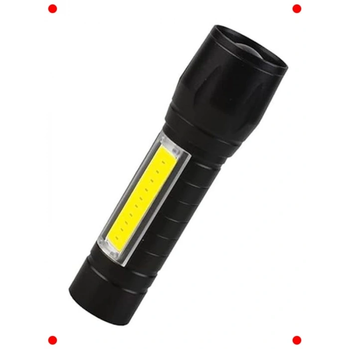 Flaşörlü Çok Fonksiyonlu El Feneri