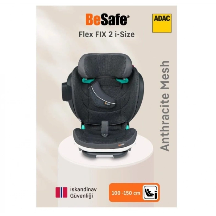 Flex Fıx i-Size 2 Oto Koltuğu - (Anthracite Mesh - 15-36 )
