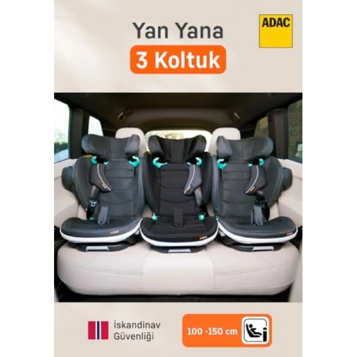 Flex Fıx i-Size 2 Oto Koltuğu - (Anthracite Mesh - 15-36 )