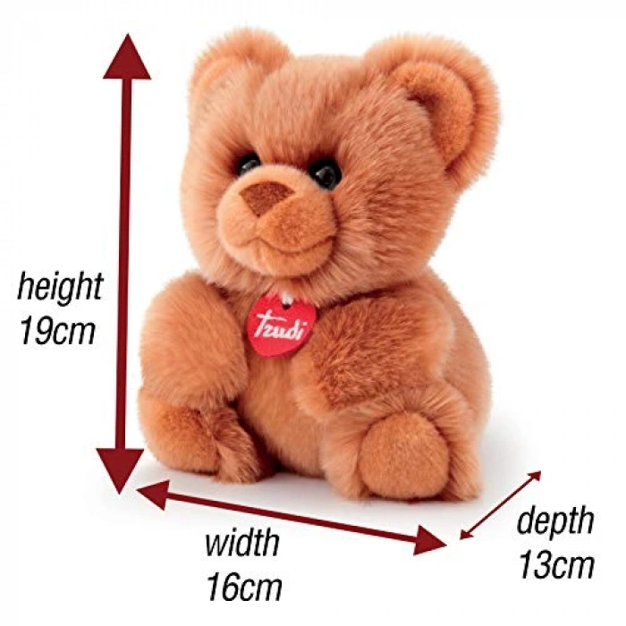 Fluffy Bear Peluş Figürü, Yumuşak ve Sevimli Tasarım