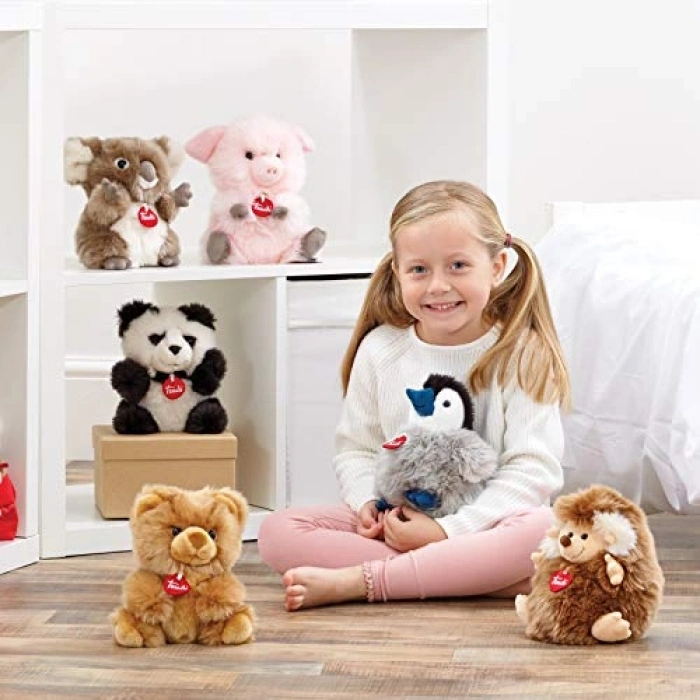 Fluffy Bear Peluş Figürü, Yumuşak ve Sevimli Tasarım