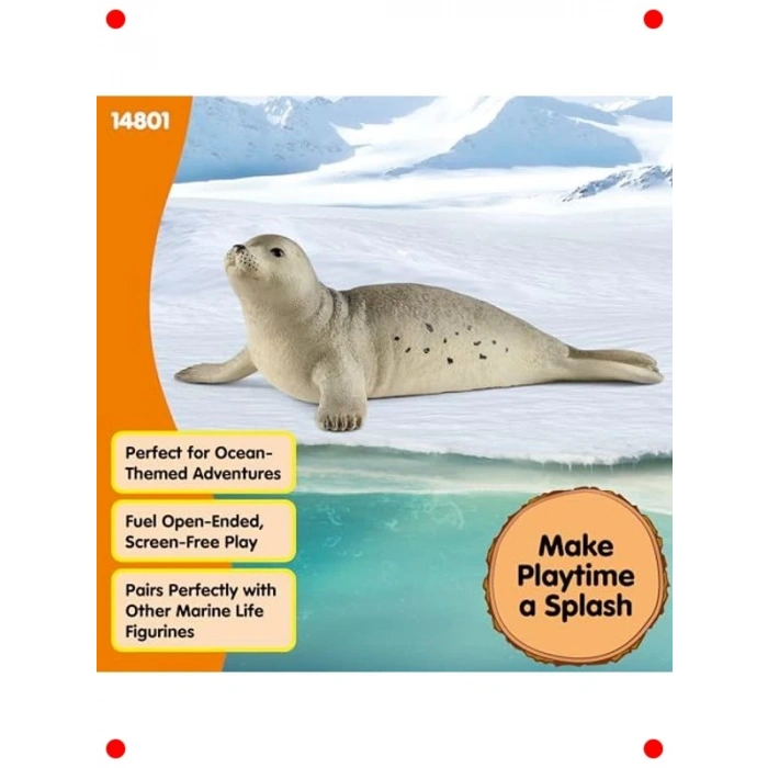 Fok Oyuncak Figürü, Çok Renkli