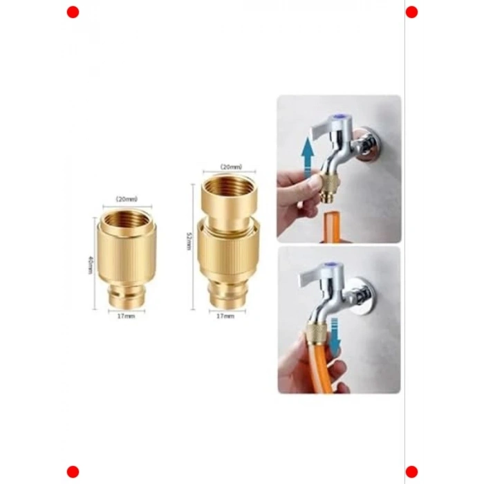 Fonksiyonlu Hortum Tazyik Aparatı – Çok Amaçlı Yıkama