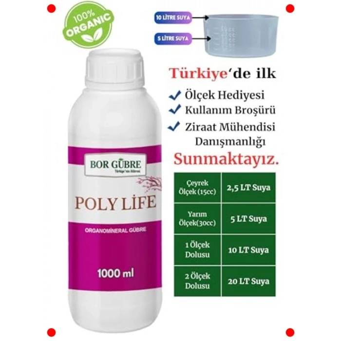 Fosfor İçerikli Sıvı Bitki Gübresi 1000ml