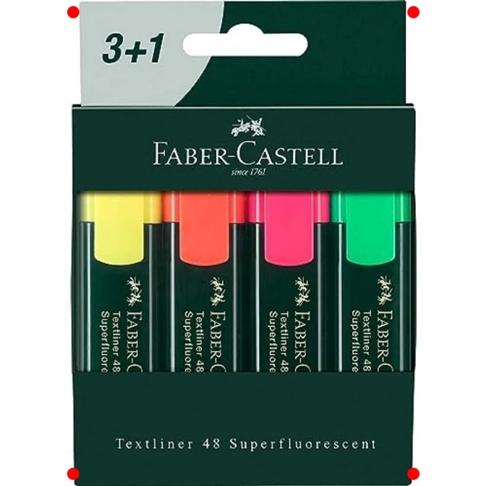 Fosforlu Kalem Seti, 3+1 Ekonomik Paket