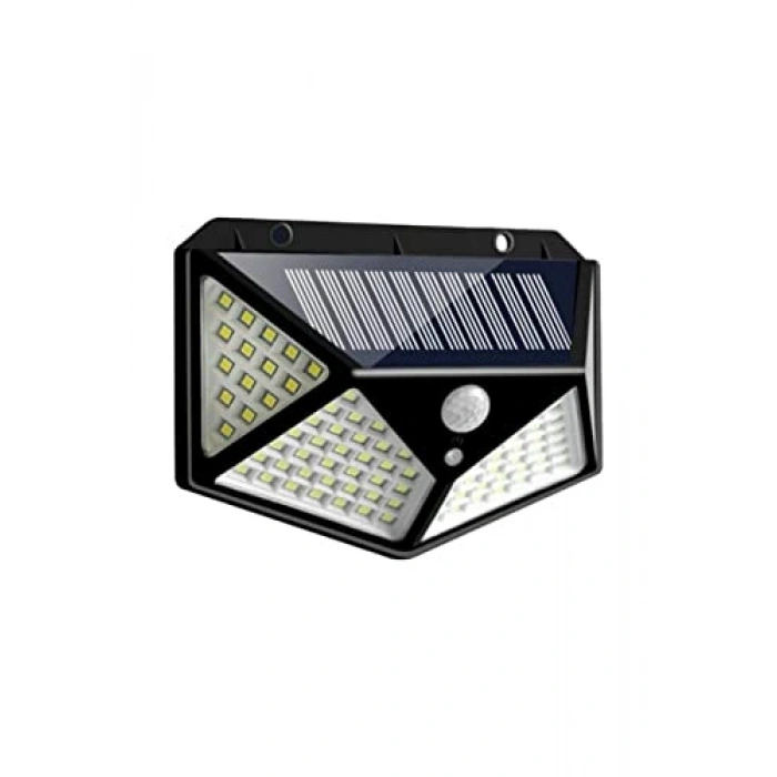 Fotoselli 100 LED Dış Mekan Lamba, Hareket Sensörlü, Güneş Enerjili