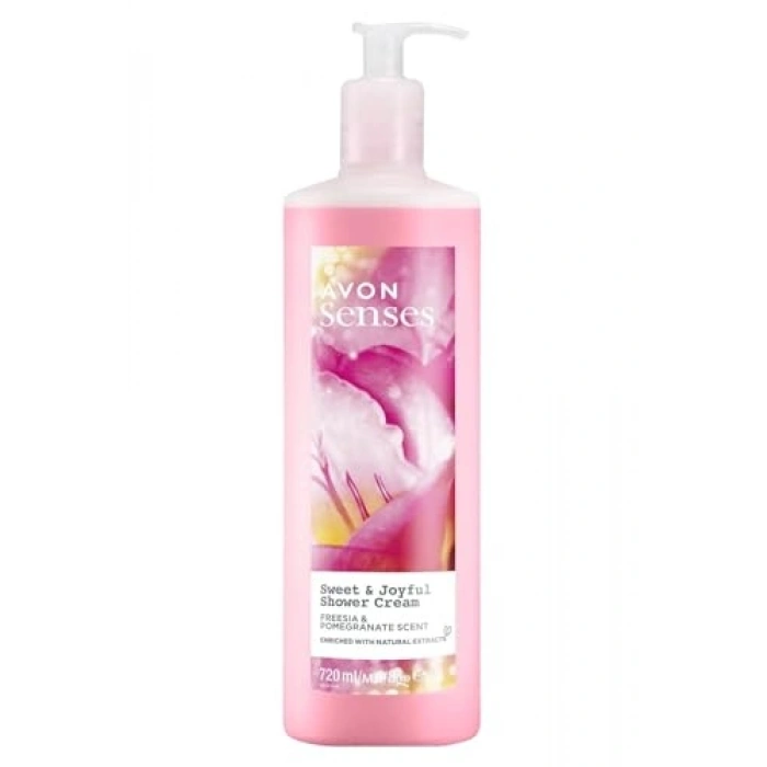 Frezya ve Nar Kokulu Duş Jeli, 720 ml - Üçlü Set