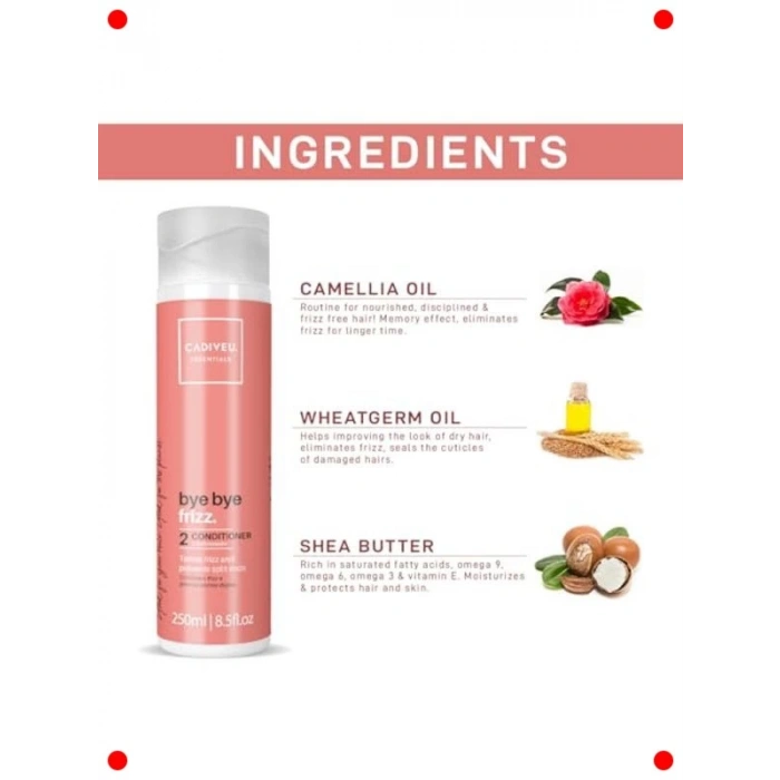 Frizz Karşıtı Saç Bakım Kremi 250 ml