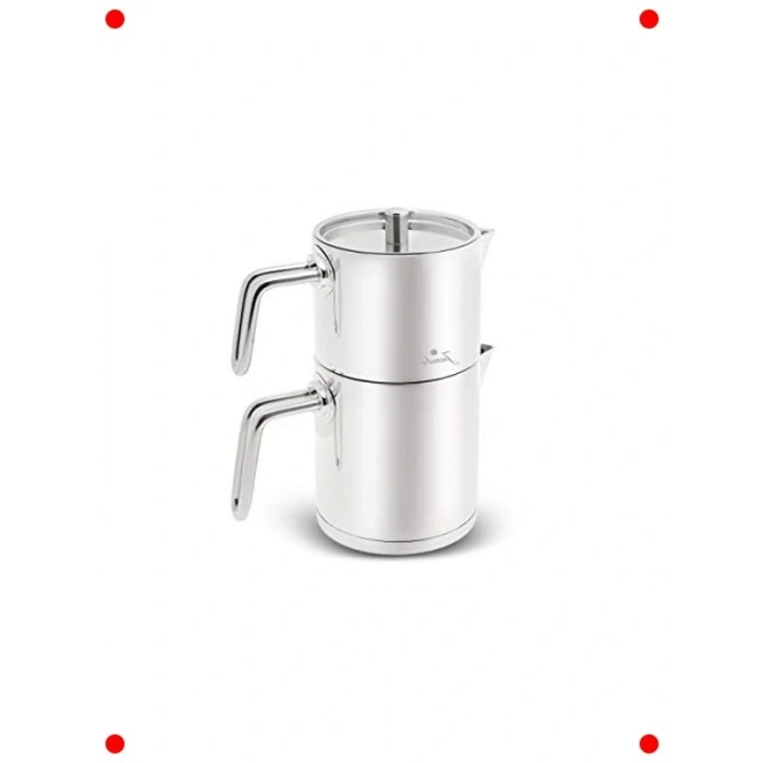 Full Metal Çaydanlık Seti - Dayanıklı ve Şık Mutfak Gereci