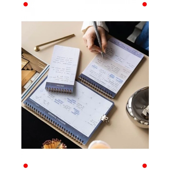 Galaksi Temalı Süresiz Planlayıcı Seti (3lü)