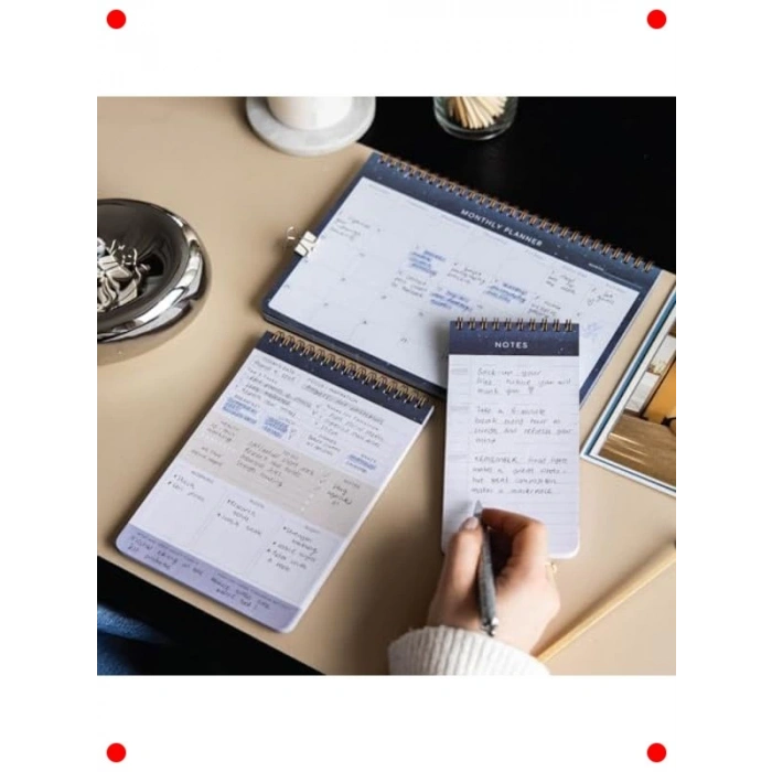 Galaksi Temalı Süresiz Planlayıcı Seti (3lü)