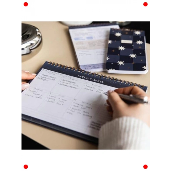 Galaksi Temalı Süresiz Planlayıcı Seti (3lü)