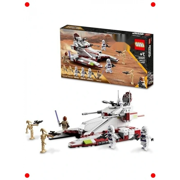 Galaktik Savaşçı Tankı Yapım Seti - Uz Temalı