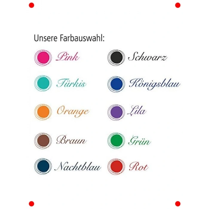 Gece Mavisi Mürekkep Kartuşu Seti