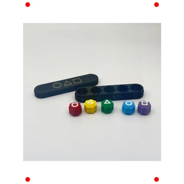 Geleneksel 5 Taş Oyun Seti - Kumlu Tasarım