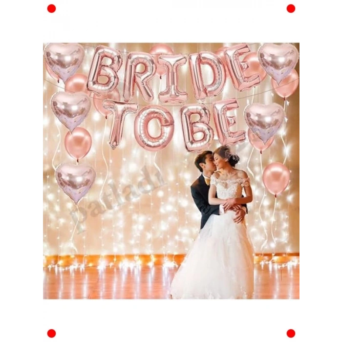 Gelin Adayı Bekarlığa Veda Partisi Kutlama Seti