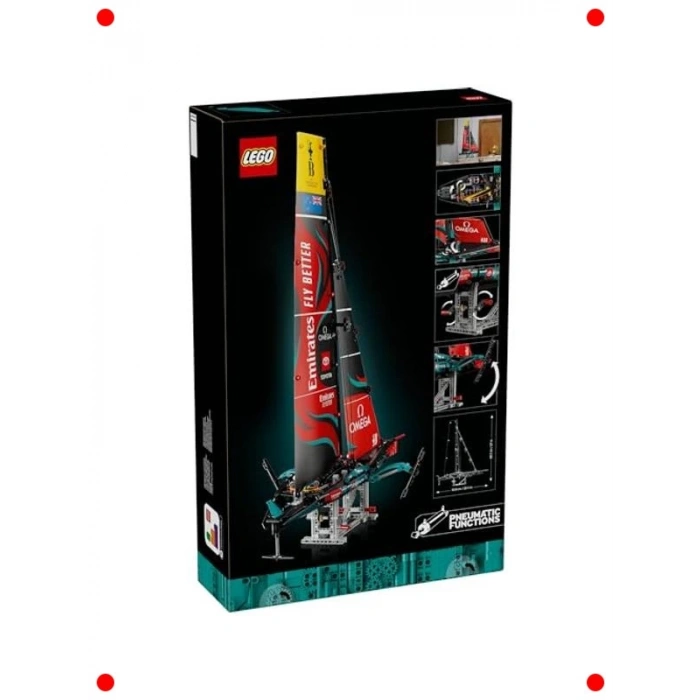 Gelişmiş Yelkenli Tekne Modeli Yapım Seti (962 Parça)