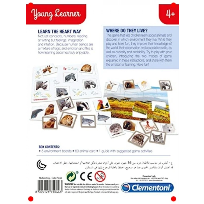 Genç Öğrenci Nerede Yaşarlar Eğitici Oyun