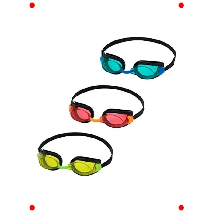 Gençler İçin Yüzücü Gözlüğü Seti (3 Adet)
