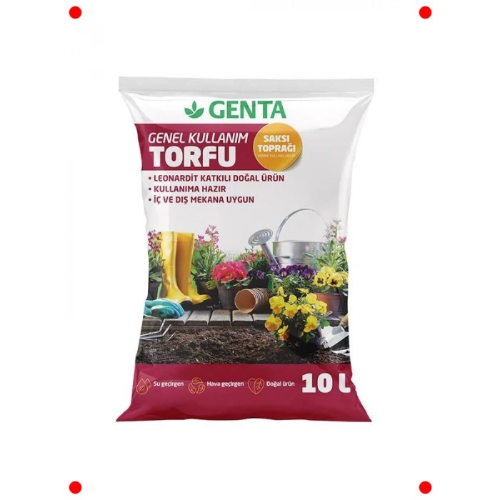 Genel Kullanım Torf Saksı Toprağı 10 Lt