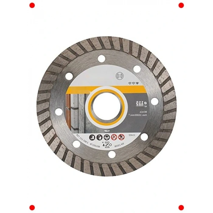 Genel Yapı Malzemesi Elmas Kesme Diski 115mm