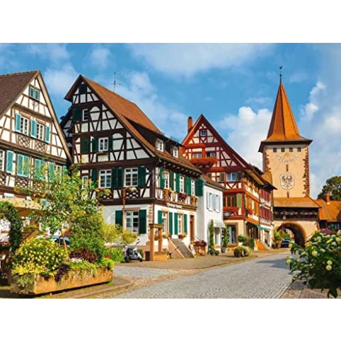 Gengenbach Temalı 13686 Puzzle, Yetişkinler için Eğlence