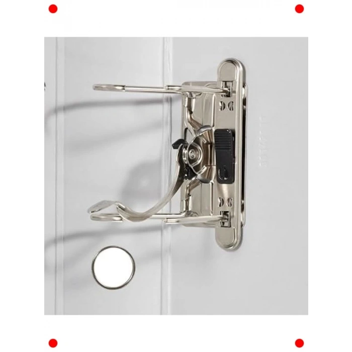 Geniş Açılı Beyaz Ofis Klasörü