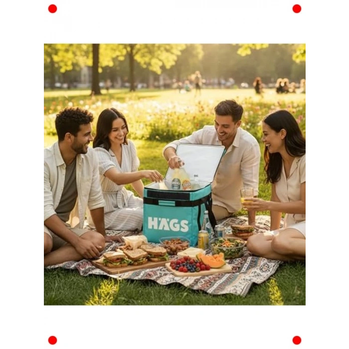 Geniş Hacimli Termal Piknik ve Kamp Çantası