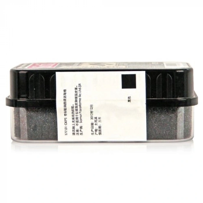 Geniş Kutulu Siyah Parlatıcı Sünger - 2li Paket