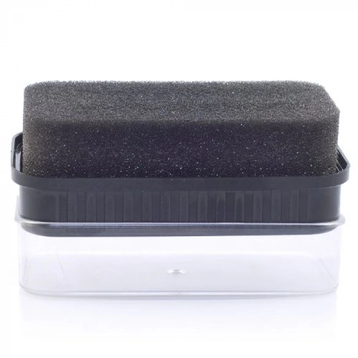 Geniş Kutulu Siyah Parlatıcı Sünger - 2li Paket