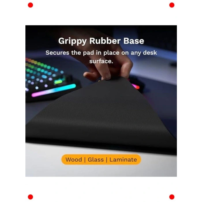 Geniş XL Oyuncu Fare Altlığı - Dökülmez, Hız ve Kontrol