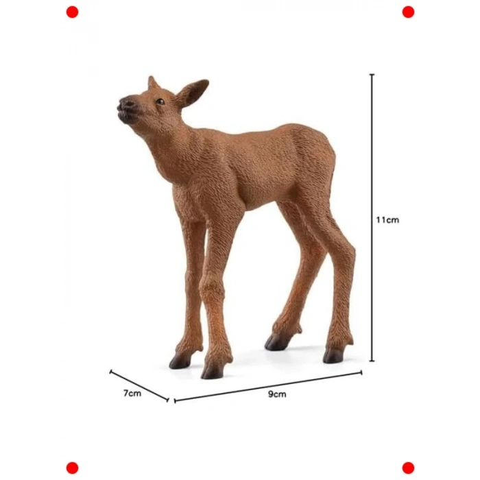 Gerçekçi Geyik Ailesi Figür Seti